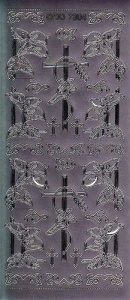 Doodey sticker zilver DD7304 (Locatie: T170)