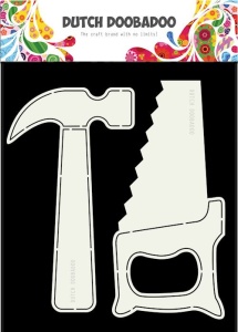Dutch Doobadoo Card Art Tools 2 pcs. stencil A5 470.713.689 (Locatie:1126)