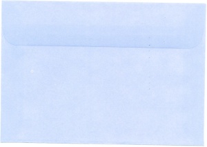 Envelop C6 blauw (Locatie: K3)