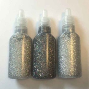 Glitterlijm zilver assorti 3x 25 ml 12192-9202 (Locatie: K1)
