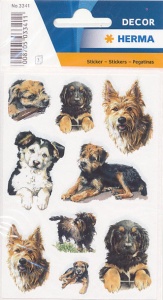 Herma stickers honden 3 vel 3341 (Locatie: U174)