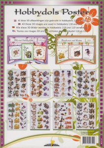 Hobbydols poster nr. 118 en 119