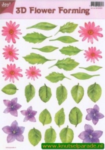 Joy Crafts 3D Flower forming transparant 6018 0001 (Locatie: 1563)
