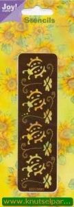 Joy! Crafts embos- en borduurstencil lieveheersbeestjes 6001/0061 (Locatie: J066 )