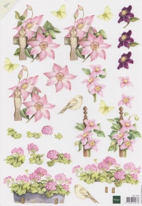 Marianne design knipvel bloemen MB0097 (Locatie: 4729)