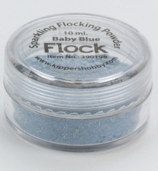 Sparkling Flocking Powder Baby Blue 390198
