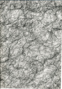 Spinnenweb papier zwart A4 118116 (Locatie: 1517)