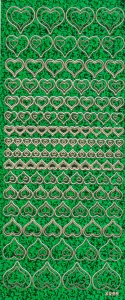 Stickervel holografisch groen 2069 (Locatie: zz127)