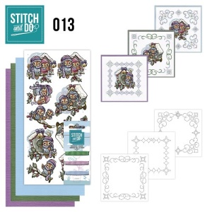 Stitch and Do 13 Vogelhuisjes STD0013