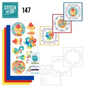 Stitch and Do 147 Happy Birthday STDO147