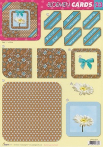 Studio Light Bloemen cards 23 (Locatie: 0942)