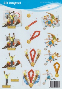 Voorbeeldkaarten sport nr. 2097 (Locatie: 4308)