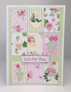 Wenskaart 'Just For You'