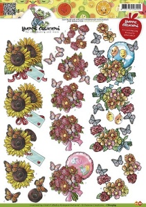 Yvonne Creations knipvel opkikker CD10369 (Locatie: 5511)