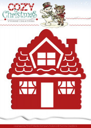 Yvonne Creations snij- en embosmal Gingerbread House YCD10034 (Locatie: N044)