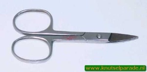 3D schaar gebogen krom/spits 70893070 (Locatie: K1)