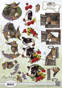 Amy Design knipvel paarden en koeien CD10454 (Locatie: 2311)