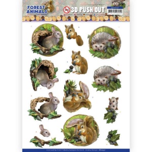 Amy Design stansvel Forest Animals - Rabbit SB10537 (Locatie: 1720)
