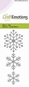 CraftEmotions snij- en embosmal Sneeuwkristallen 115633/0131 (Locatie: K182)