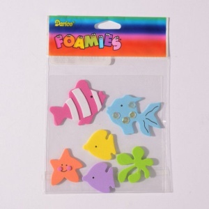 Darice foam stickers vissen 1046-94 (Locatie: K3)