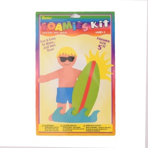 Darice foamies kit surfer 1038-84 (Locatie: K3)