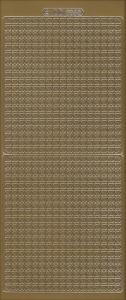 Doodey stickervel goud DD6858 (Locatie: C237)