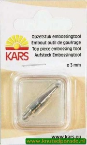 Embossingtool opzetstuk 3MM 500001/0055 (Locatie: 4RR5 )