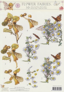 Flower Fairies knipvel 3DFFSTAP01 (Locatie: 0724)