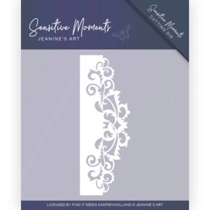 Jeanine's Art snij- en embosmal Sensitive Moments Swirl Border JAD10098 (Locatie: M135)