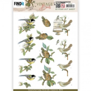 Jeanine's Art stansvel vogels SB10750 (Locatie: 1710)