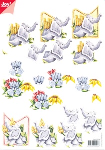 Joy Crafts knipvel dieren 60101016 (Locatie: 2836)