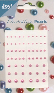 Joy decorative pearls roze 6020/0016 (Locatie: K2)