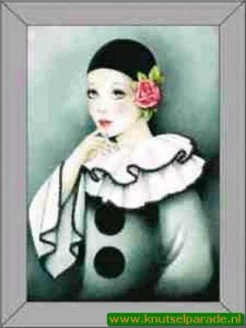 Le Suh 3D schilderij pierrot nr. 4135002 (Locatie: 0203)