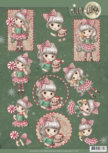 Lilly Luna knipvel kerstmis CD11381 (Locatie: 5832)