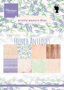 Marianne Design Pretty Papers Bloc French Antiques A5 PK9167