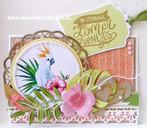 Marianne Design snij en embosmal Flower doily LR0388 (Locatie: L27)