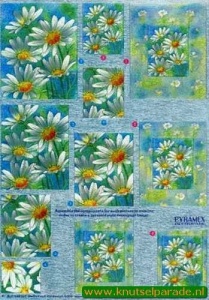 Metallic knipvel bloemen 11178216 (Locatie: 0145)