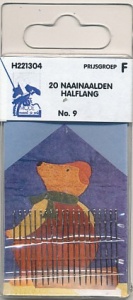Naainaalden halflang 20 stuks no.9 H221304