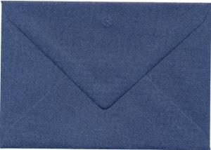 Romak luxe envelop C6 blauw nr D210025 (Locatie: Z007 )