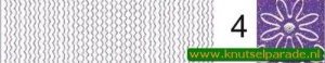 Starform sticker glitter paars 7034 (Locatie: BB120)