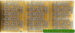 Stickervel goud deutsche teksten 9607 (Locatie: U282 )