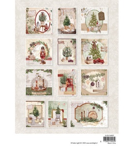 Studio Light stansblok Card Making Pad Cozy Christmas Essentials nr.07 SL-ES-CMP07