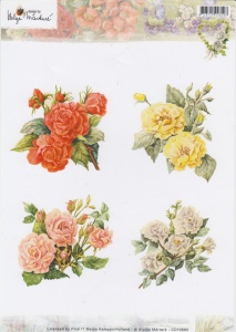 Studio Mârtaré knipvel bloemen CD10682 (Locatie: 4813)