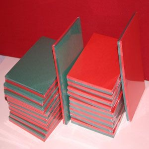 Top Hobby lederlook papier 5 kleuren A5 50 vel nr. KB 120 (Locatie: S2)