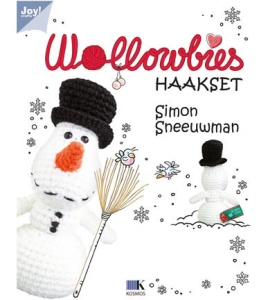 Wollowbies haakset - Simon Sneeuwman