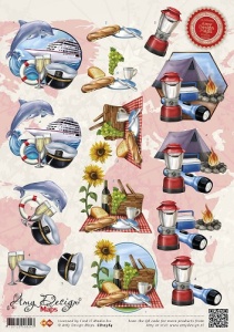Amy Design knipvel vakantie CD10364 (Locatie: 2907)
