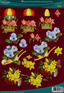 Hobby Design knipvel bloemen 73071 (Locatie: 2832)