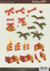 Hobby Idee knipvel kerst HI 0033 (Locatie: 0927)