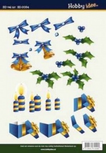 Hobby Idee knipvel kerst HI 0034 (Locatie: 928)
