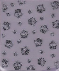 Kars stempel cupcakes 12.5x15 cm 180013/0406 (Locatie: nn037)